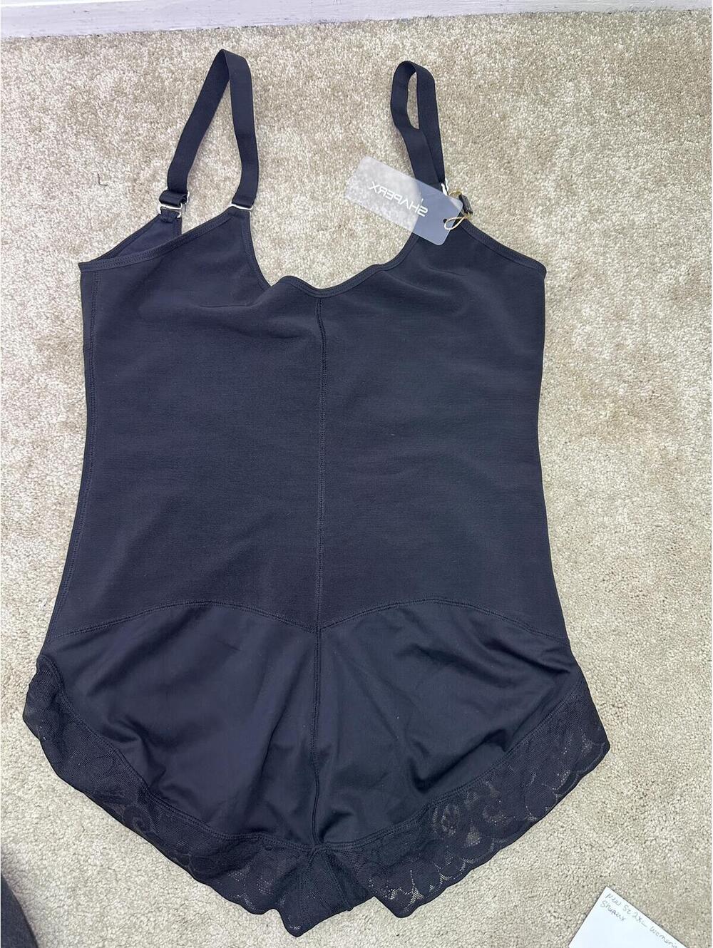 New Women’s 2xl Shaperx Black Postpartum Tummy Control Bodysuit — image 5 of 7